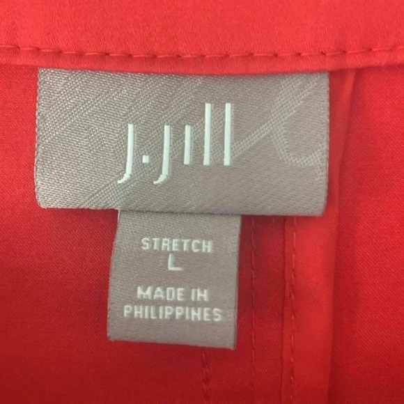 J Jill Bright Berry Pink Button Front Jacket - Picture 2 of 8